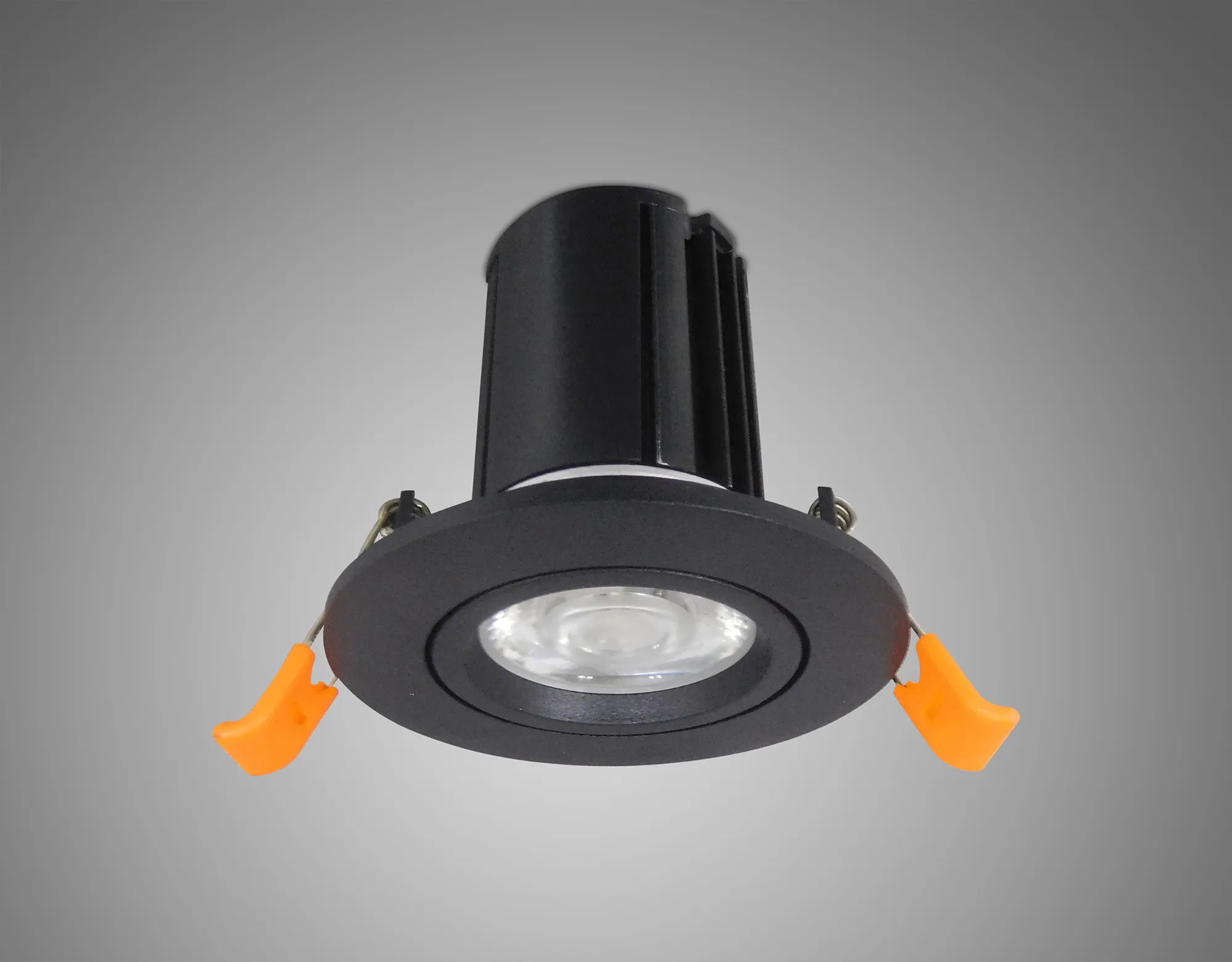Broma 10 Tridonic Powered 10W 2700K 710lm 36° CRI>90 LED Engine Black Round Adjustable Recessed Spotlight, IP20 DM201332  Dlux Broma 10